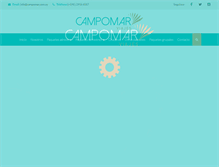 Tablet Screenshot of campomar.com.uy